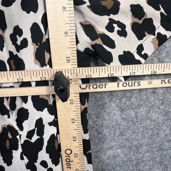 Nanette Lepore Women's Black Short Sleeve Wildlife Sheath Dress Size 2,‎ - Picture 7 of 11